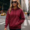 Hoodie Turquesa Básico Unisex