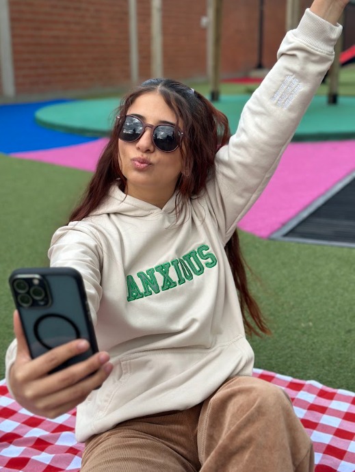 Buzo Hoodie Emocional + Forro Funda Bolso Termo Stanley