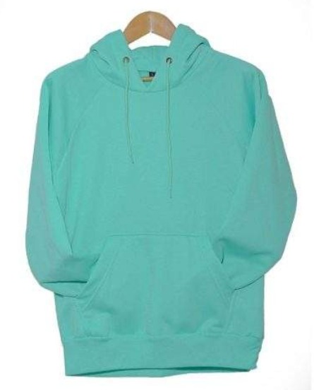 Hoodie Turquesa Básico Unisex