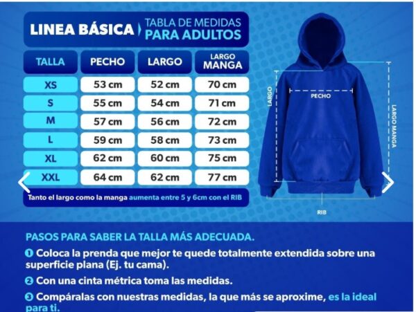 Hoodie Turquesa Básico Unisex