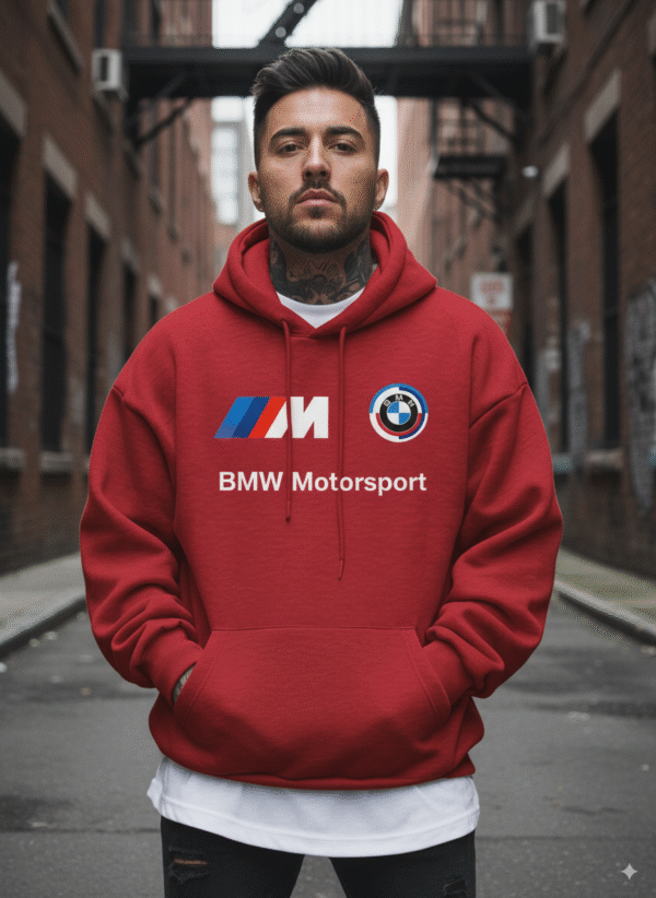 Buso Blanco Capota en Algodón Perchado BMW