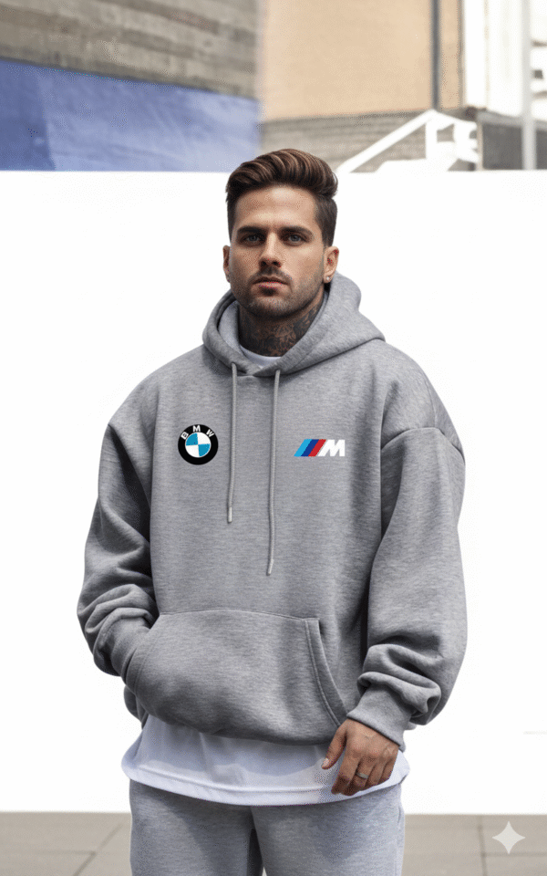 Buso GRIS Capota en Algodón Perchado BMW